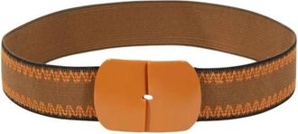 Gavazzeni Santorini Taille Riem - Dames - Riemen - Bruin - 75 CM - Leer - Accessoires