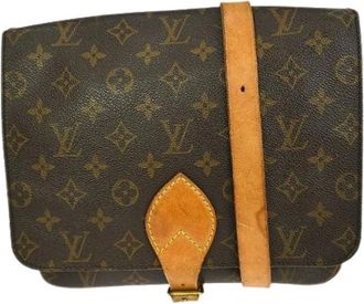 Louis Vuitton Pre-owned Cross Body Bags, female, Brown, Size: ONE SIZE Pre-owned Cartouchiere handbag