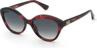 Nina Ricci SNR478 0VC8 Womens Sunglasses Tortoiseshell Size 55