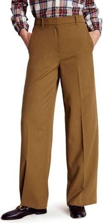 Boden Belgravia Wide Leg Trousers in Tobacco at Nordstrom Rack, Size 12
