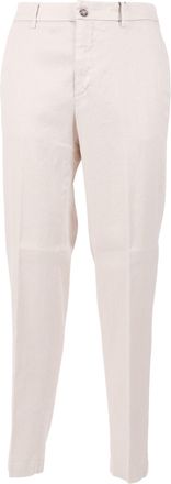 PESERICO Tailored Straight Leg Straight-Leg Pants