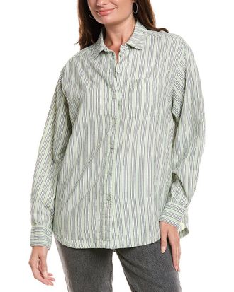 Michael Stars Beau Oversized Button Shirt