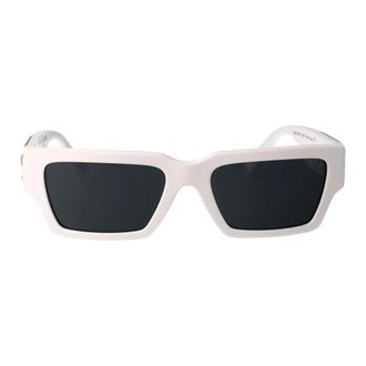 Versace Sunglasses, unisex, White, Size: 54 MM Stylish Sunglasses with Model 0Ve4459