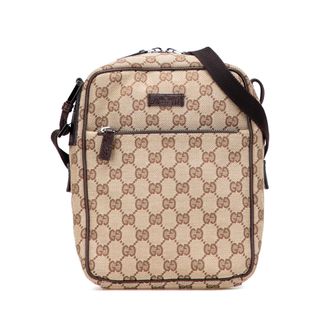 Gucci Gg Monogram Schoudertas met Verstelbare Band