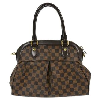 Louis Vuitton Pre-owned Handbags, female, Brown, Size: ONE SIZE Pre-owned Trevi Handbag