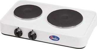 Parker Cf Parker Fornello Elettrico 1000W-1500W 4,9Kg Bianco