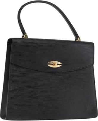 Louis Vuitton Pre-owned Vintage Handtas - Dames - Vintage Handtas - Zwart - ONE Size - Leer - Vintage