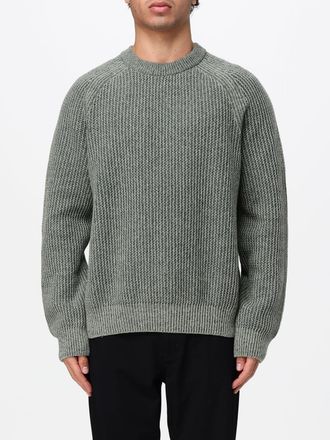 HUGO BOSS Maglia girocollo in misto lana vergine con vestibilit&agrave; relaxed