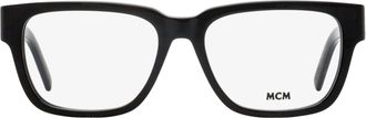 MCM MW5033 Rectangular Visetos Eyeglasses - Black
