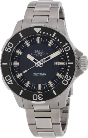 Ball Engineer Hydrocarbon Deepquest Automatic Black Dial Mens Watch DM3002A-S3CJ-BK