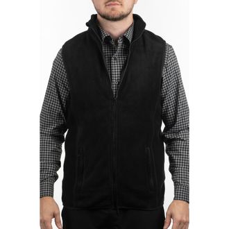 Burnside Polar Fleece Vest in Black at Nordstrom Rack, Size Xx-Large