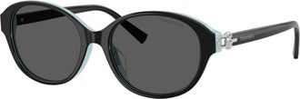 Tiffany & Co. 0Tf 4263D - unisex - Zonnebrillen - Zwart - 54 MM - Accessoires