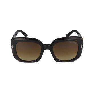 Tom Ford Sunglasses, unisex, Brown, Size: 52 MM Carla Sunglasses