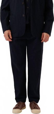 Universal Works Ospina Cotton Military Chino Pants In Dark Navy