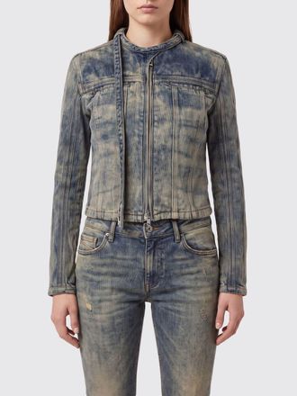 Diesel Jacket Woman color Blue