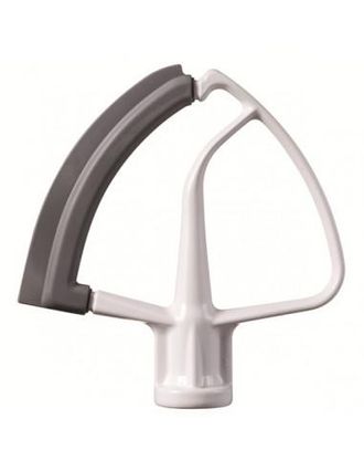 KitchenAid Kitchenaid 5kfe5t Batidor Plano Flexible Blanco Y Gris
