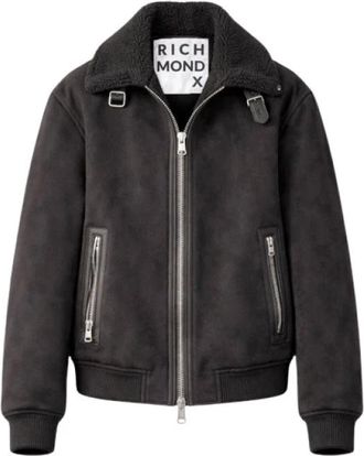 John Richmond Uma 26014Mt Bomberjack - Heren - Jassen - Zwart - L - Jassen