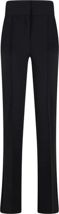 Elisabetta Franchi Pantalones de Tejido T&eacute;cnico - Trousers - Mujer - Negro - S