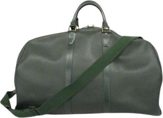 Louis Vuitton Pre-owned Weekend Bags, male, Green, Size: ONE SIZE Pre-owned Boston Bag