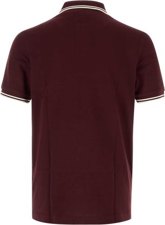 Fred Perry Twin Tipped Polo Shirt - Burgundy