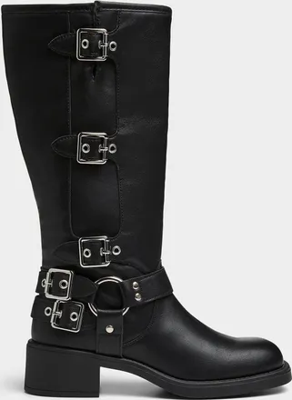 Steve Madden Womens Clarahh tall moto boots Women