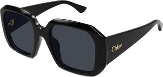 Chloé CH0300S Asian Fit 001 Womens Sunglasses Black Size 54