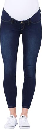Ripe Isla Ankle Cut Maternity Jeggings in Indigo at Nordstrom, Size Xx-Large