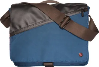 Giorgio Martello Milano Grand Army Medium Messenger Bag with Back Zipper in Navy at Nordstrom