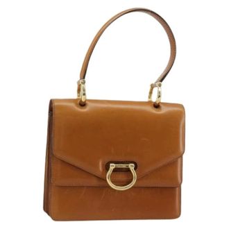 Celine Pre-owned Vintage Hand Bag - Dames - Vintage Handtas - Bruin - ONE Size - Leer - Vintage