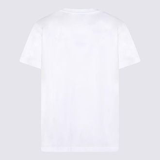 Moschino Mens T-Shirts And Polos White _100 % Co