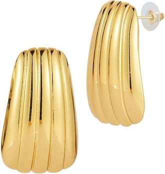 Glaze Jewelry Plated Stainless Steel Earrings