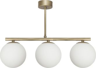 OEM L&aacute;mpara Colgante De Techo Tipo Ara&ntilde;a Con Pantallas De Bolas De Cristal, Casquillo E14, Led, P&aacute;tina De Titanio 14-909