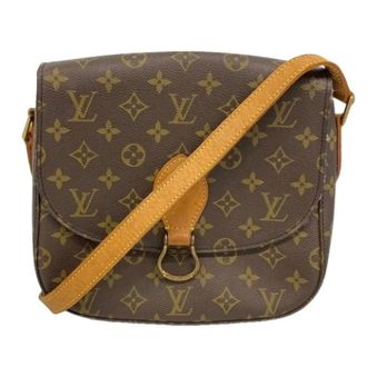 Louis Vuitton Pre-owned Cross Body Bags, female, Brown, Size: ONE SIZE Pre-owned Saint Cloud Shoulder Bag