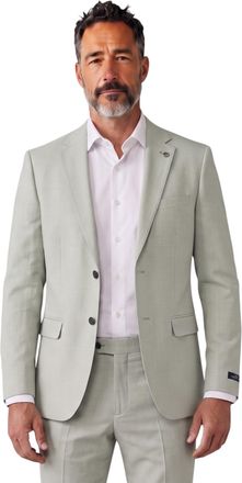 PAUL ANDREW Saliegroene, getailleerde formele blazer voor heren - Belmount