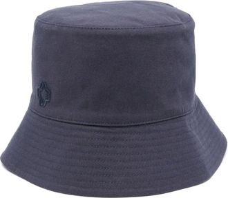 Maje Cappello bucket con ricamo - Blu
