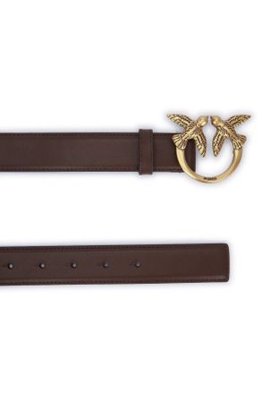Pinko Womens Love Berry H3 Belt.low L74q Leather Cinture