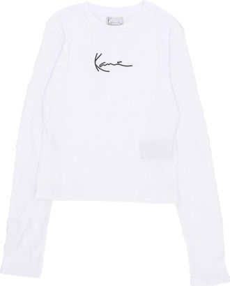Karl Kani Donna, Top, Bianco, S, new