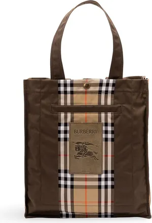Burberry Ekd Label Tote