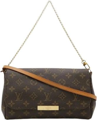 Louis Vuitton Pre-owned Cross Body Bags, female, Brown, Size: ONE SIZE Pre-owned Canvas louis-vuitton-bags