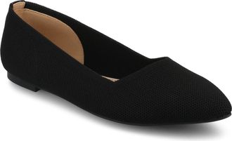 Journee Collection Women & apos;s Minnah Knit Dress Flats