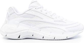 Reebok textured-panel sneakers - men - Fabric/Fabric/Rubber/Calf Leather - 13 - White