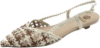 L'Arianna Larianna, Schoenen, Dames, Veelkleurig, 37 EU, Leer, Ballerina Slingback
