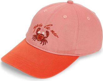 Treasure & Bond Embroidered Baseball Cap in Red Apres La Mer at Nordstrom