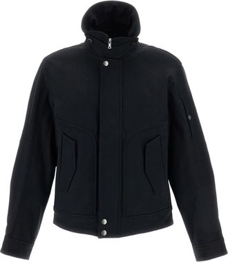 Dries Van Noten Cotton Canvas Vince Lightly Padded Jacket