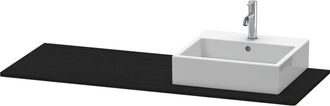 Duravit Consola Duravit Xsquare, 1 Escotadura Derecha, 1400x16x550mm