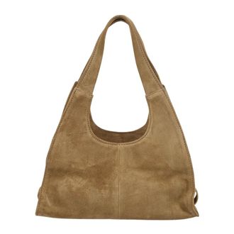 Gimaguas Shoulder Bags, female, Brown, ONE SIZE, Mini Maria Suede Bag