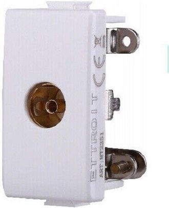 Trade Shop Trade Shop - Serie Bticino Frutti Matix Compatibile Presa Schuko Lan Pulsante Deviatore Usb