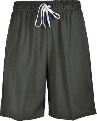 Takeshy Kurosawa Green Bermuda Shorts