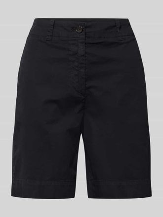 Marc O'Polo Regular Fit Chinoshorts aus Baumwoll-Mix in Marine, Gr&ouml;&szlig;e 34