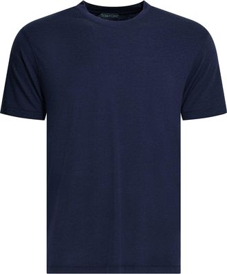Tom Ford Lyocell und Baumwoll-T-Shirt